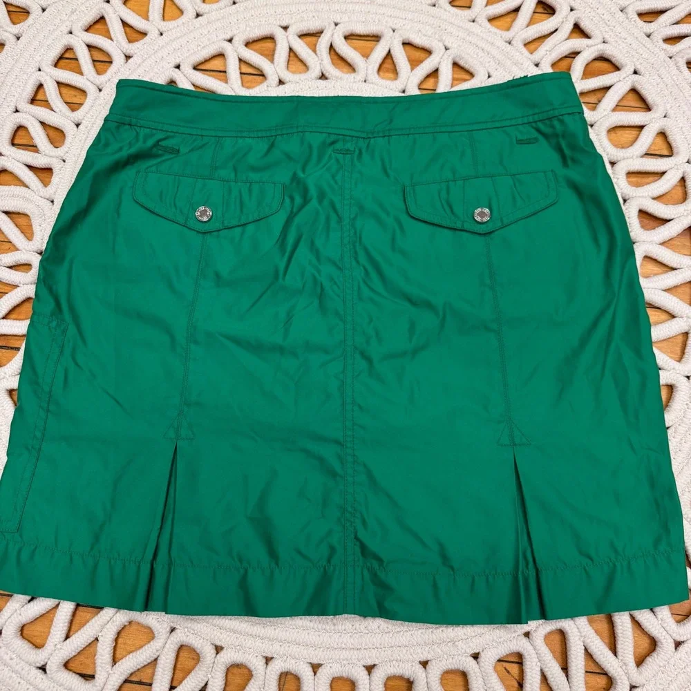 Ralph Lauren Golf Women's Green Skort Size‎ 12 Pleated Athletic Skirt